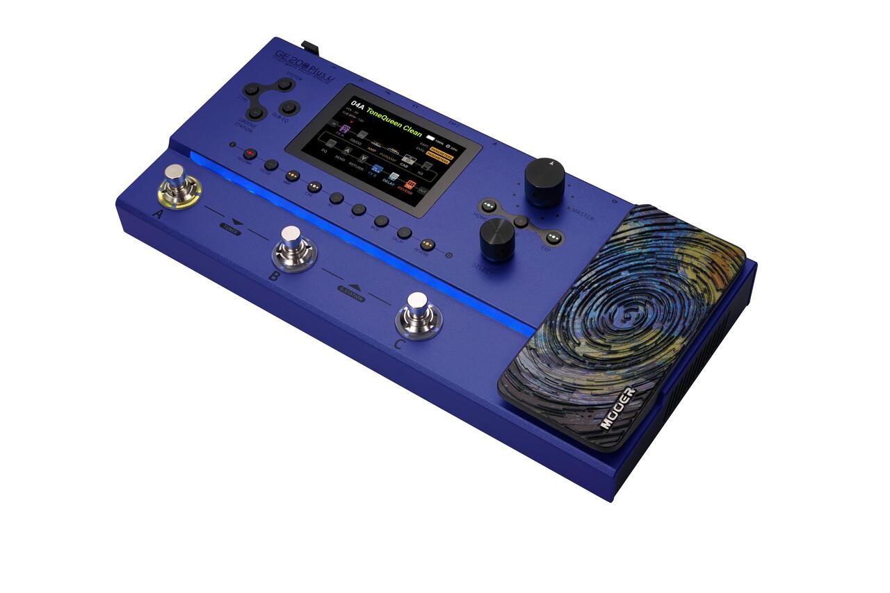 Mooer GE200 Plus LI Multi-FX Processor with Lithium Ion Battery